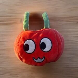 Gymboree Halloween Pumpkin Soft Plush Candy Holder